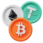 All cryptocurrencies are supported at Top Spins World Online Casino